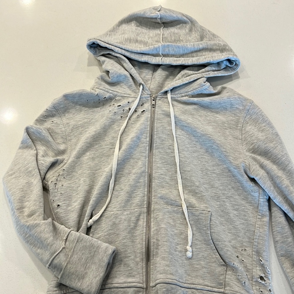 Free People Zip Up Hoodie